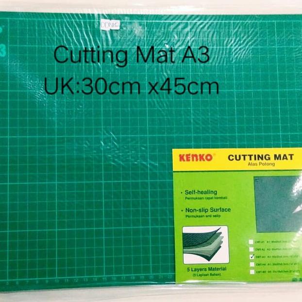 

Cutting Mat A3 - 45 cm x 30 cm / Alas Potong Kertas A3