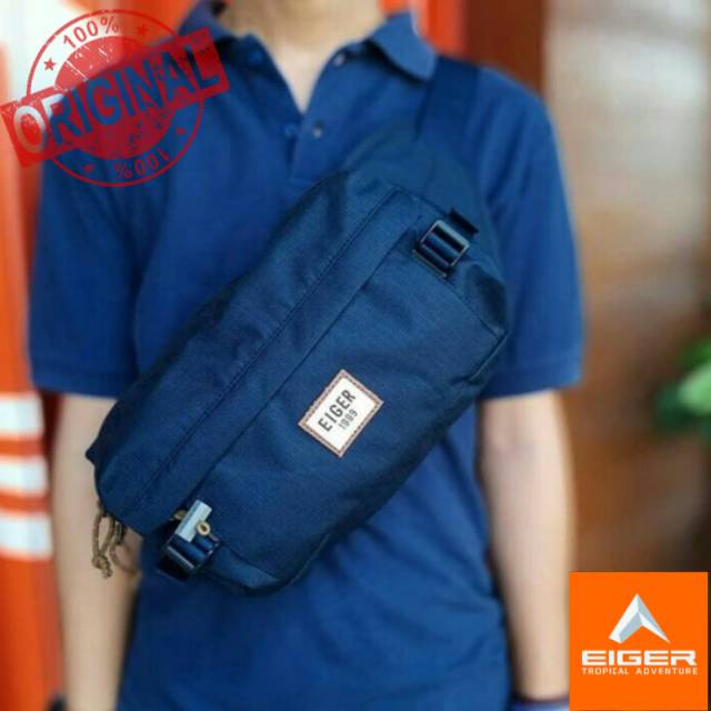 EIGER1989 TAS PINGGANG  SENDER 3.0 5348 TAS SLING SLINGBAG WAIST BAG TAS SELEMPANG ORIGINAL TAS WANI
