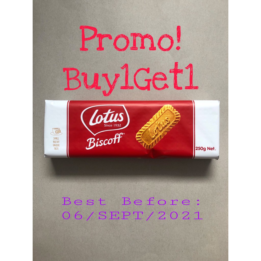 

(Promo) Lotus Biscoff Biscuit Karamel 250gr 32Pc - Caramelised Biscuit HALAL