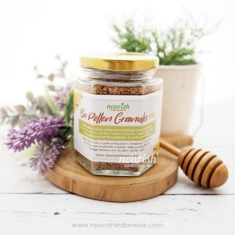 

BISA COD Nourish Indonesia, Bee Pollen Granules 120 gr /OBAT HERBAL ASAM URAT/OBAT HERBAL PELANGSING/OBAT HERBAL KOLESTEROL/OBAT HERBAL DIABETES