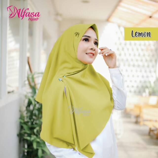 S4 Salma Instan by Alfasa Hijab | Jilbab Segi Empat | Daily | Premium | Original