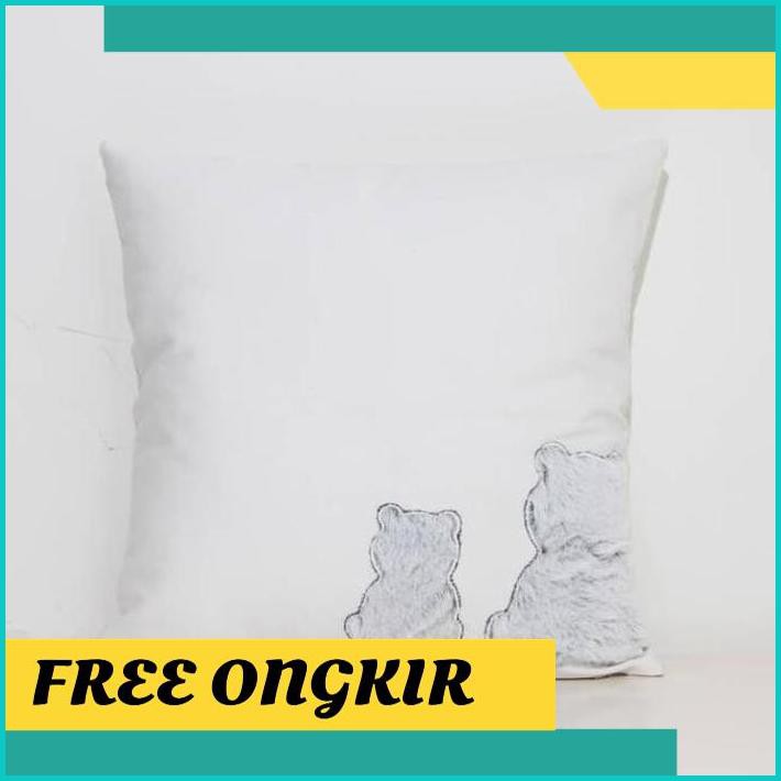 TERMURAH JYSK Sarung Bantal Sofa CUSHION COVER BEAR BUTT 45X45CM AP206