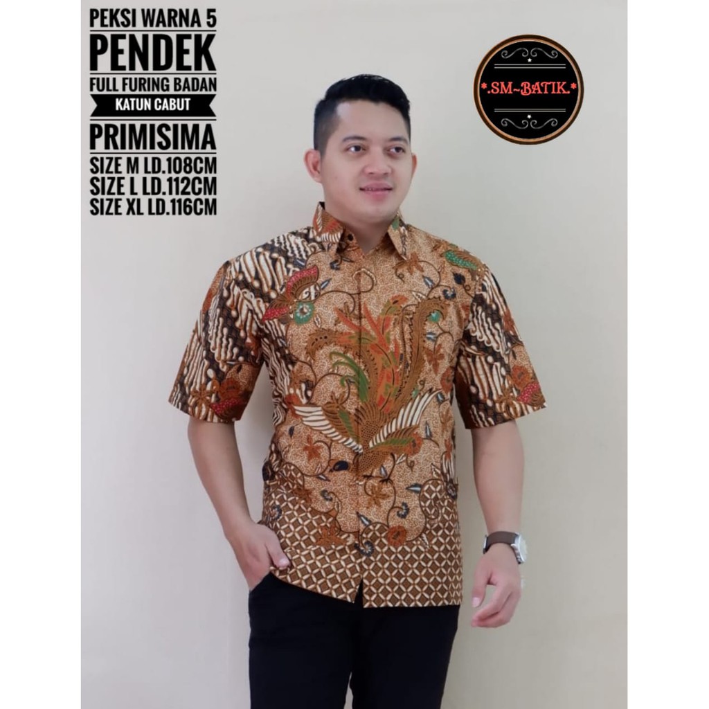 PEKSI WARNA 5 NEW SM BATIKSOLOAMANAH BAJU KEMEJA BATIK SOLO PRIA LENGAN PENDEK PANJANG LAPIS FURING ATASAN BATIK PREMIUM MODERN KATUN HALUS BINTARA BRAMANTYA WISAKA KUNING SUKET SEGORO PEKSI KUNING NARAYA IJO PEKSI WIBOWO LESMANA HITAM PARANG TRUNTUM KLA