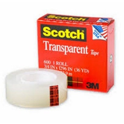 

3M Scotch tape 600 3/4inch x 36yards