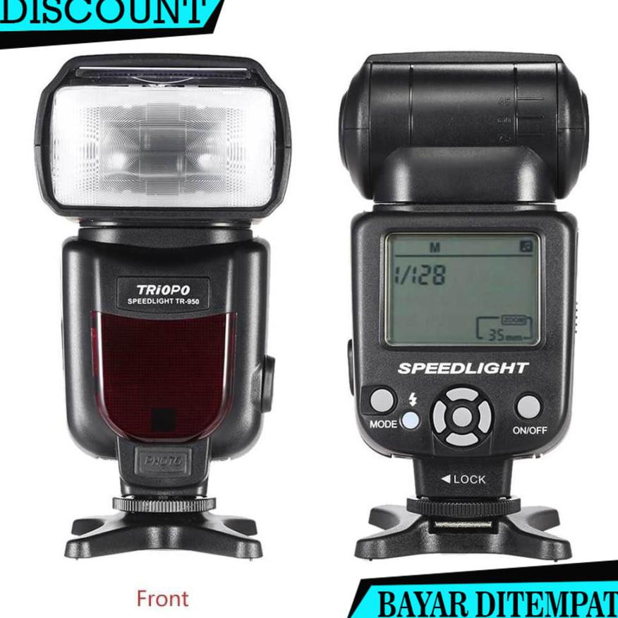 (BAYAR DITEMPAT) TRIOPO CAMERA FLASH SPEEDLITE 2.4G WIRELESS BLITZ HIGH SPEED CONTINUOUS SHOOT