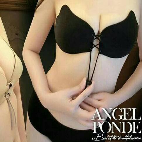 ✹ LALABRA ANGEL BRA INVISIBLE BRA BH tanpa tali NUBRA PUSH UP NU BRA/ wing bra ♡