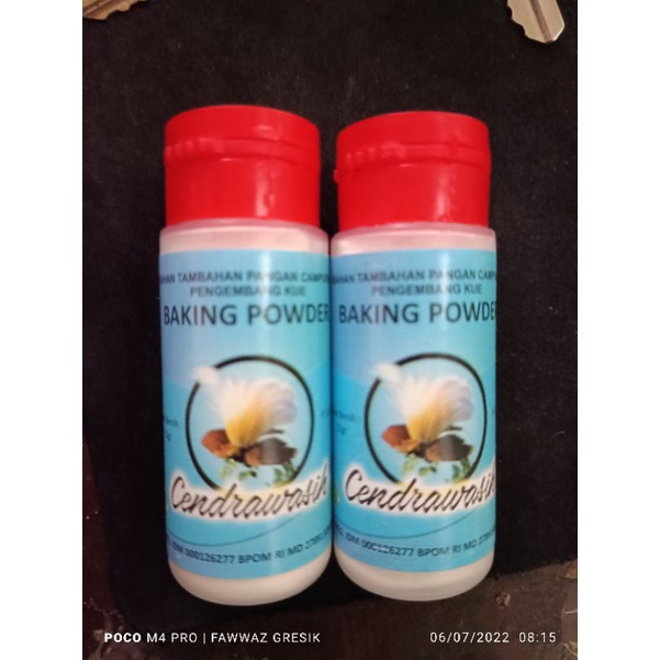 

Baking Powder Cendrawasih 15gr / Cap Cendrawasih Baking Powder 15 gr murah