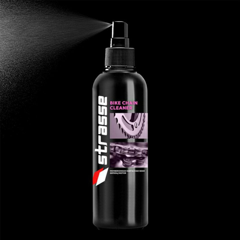 strasse bike chain cleaner cairan pembersih rantai sepeda dan motor 200ml bicycle chain cleaner