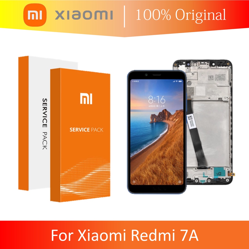 [ CHECK.ID ] LCD + FRAME XIAOMI REDMI 7A