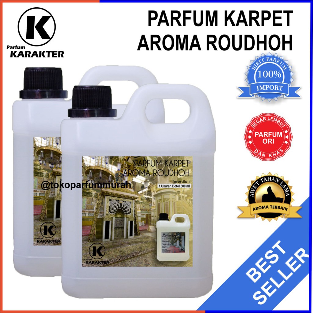 Parfum Karpet Masjid Aroma Roudhoh Wangi Tahan Lama | Kemasan 1 liter | Bisa Cod | Terlaris