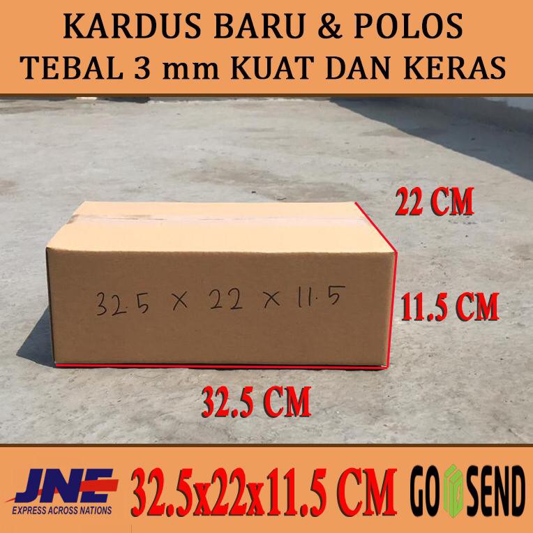 

kardus box karton polos uk 32,5x22x11,5