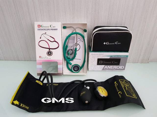 Paket Tensi Aneroid + Stethoscope Premier General Care