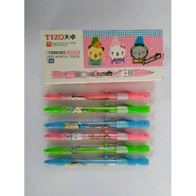 

Pensil Mekanik Fancy Tizo TM00303 Murah (Acb Berkah Stationery)