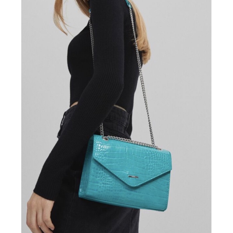 Bershka Sling Bag with chain strap