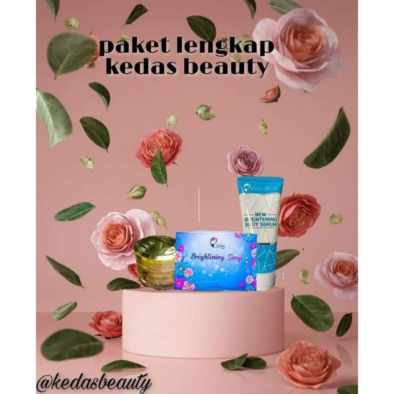 PAKET HEMAT KEDAS BEAUTY 100% ORIGINAL ASLI By Kedas Beauty Palu