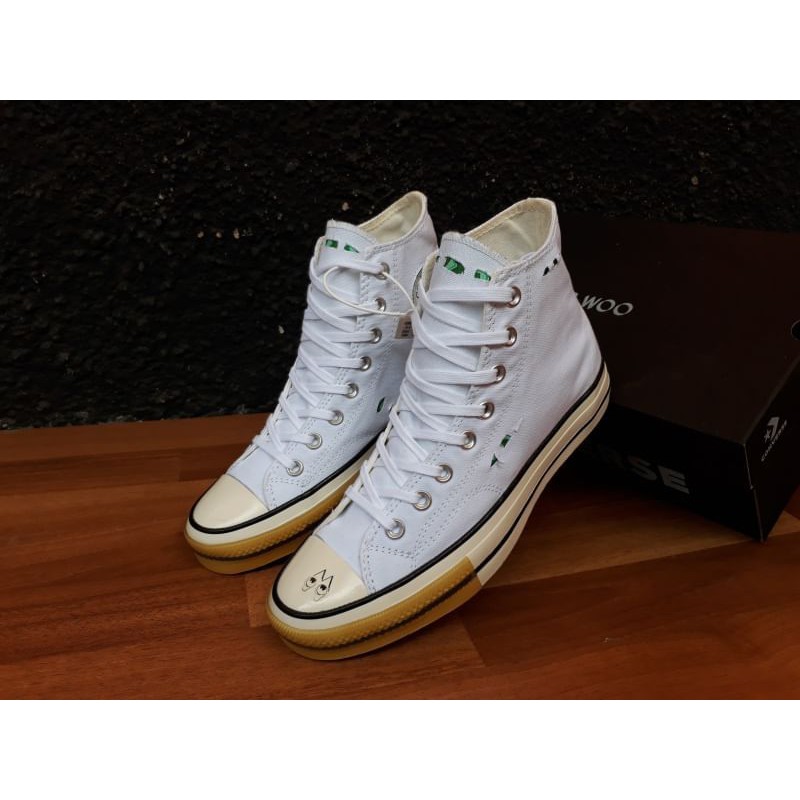 sepatu converse X DR.WOO WHITE