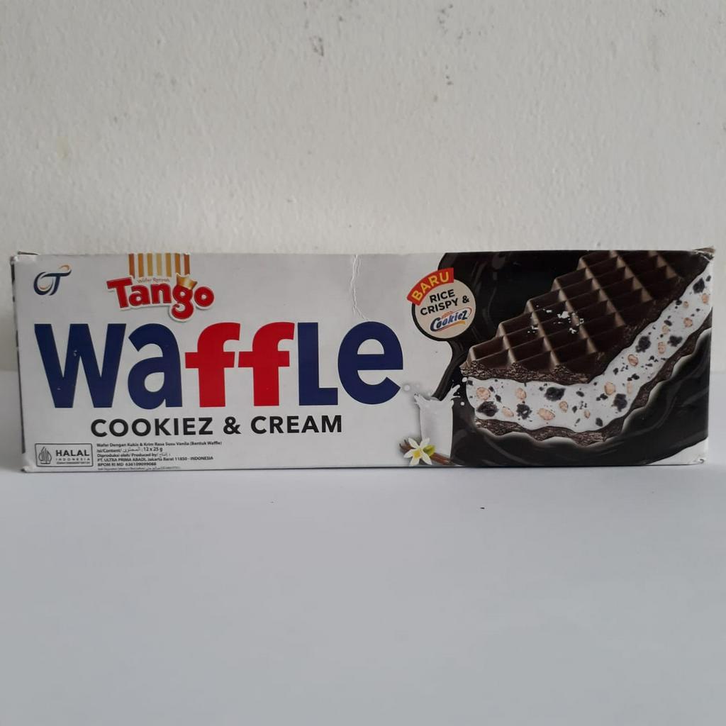 

Tango Waffle Cookiez & Cream 25gr box isi 12 pcs