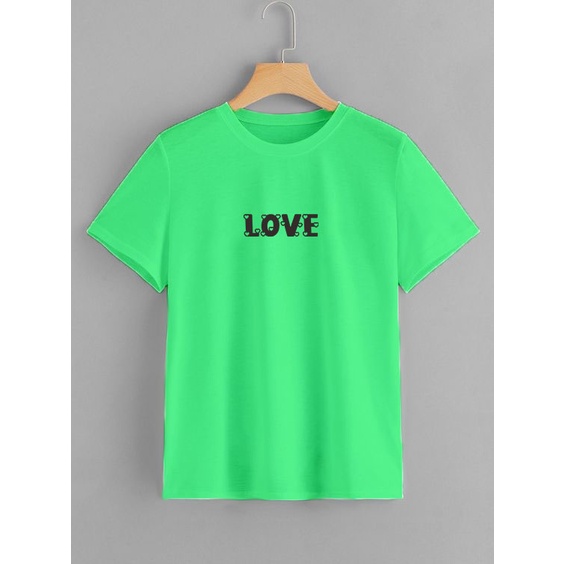 YOURSTYLE1119 - KAOS VALENTINE LOVE KEKINIAN TERLARIS KEREN UNISEX