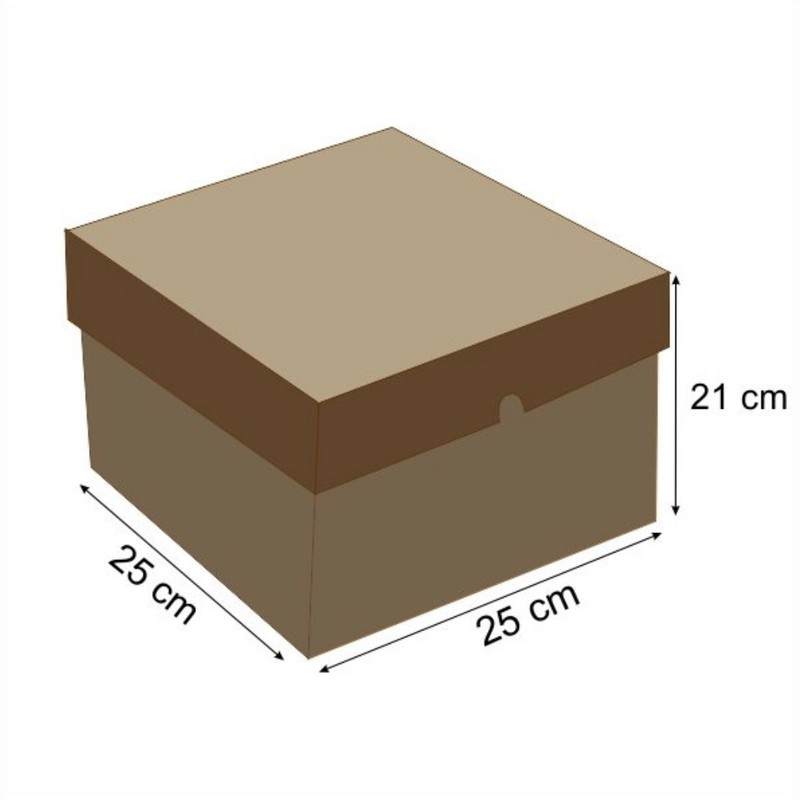 

Katalogkardus 25x25x21 20PCS Kotak Kardus Packaging Kue Tart Karton Box