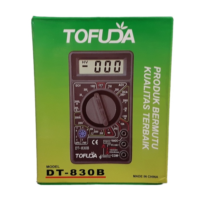 Tofuda DT-830B Multitester Digital / Multimeter