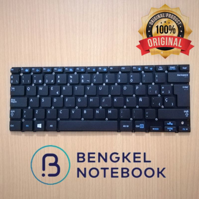 Keyboard Samsung NP535U3X NP530U3B NP530U3C NP532U3C NP535U3C NP535U3X NP540U3C Enter Bentuk L