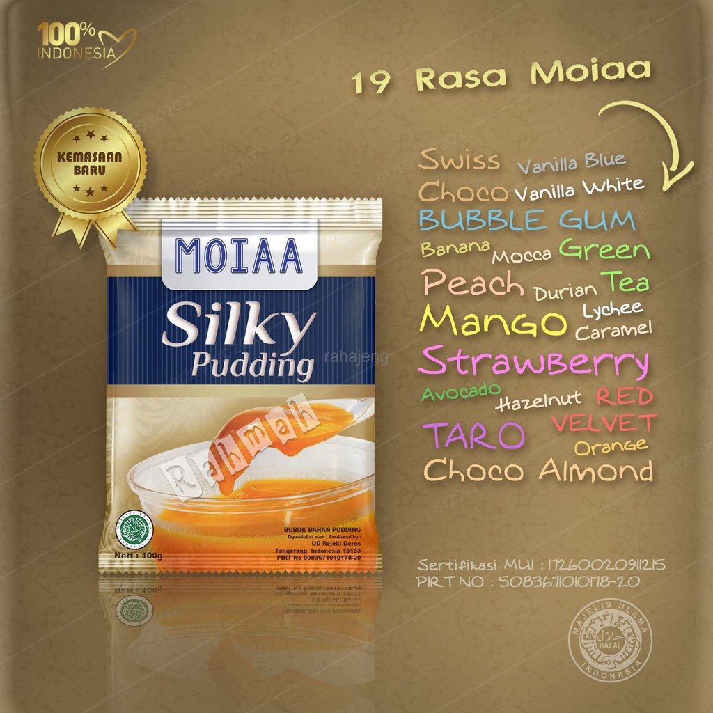 

Moiaa Silky Pudding 200 gram