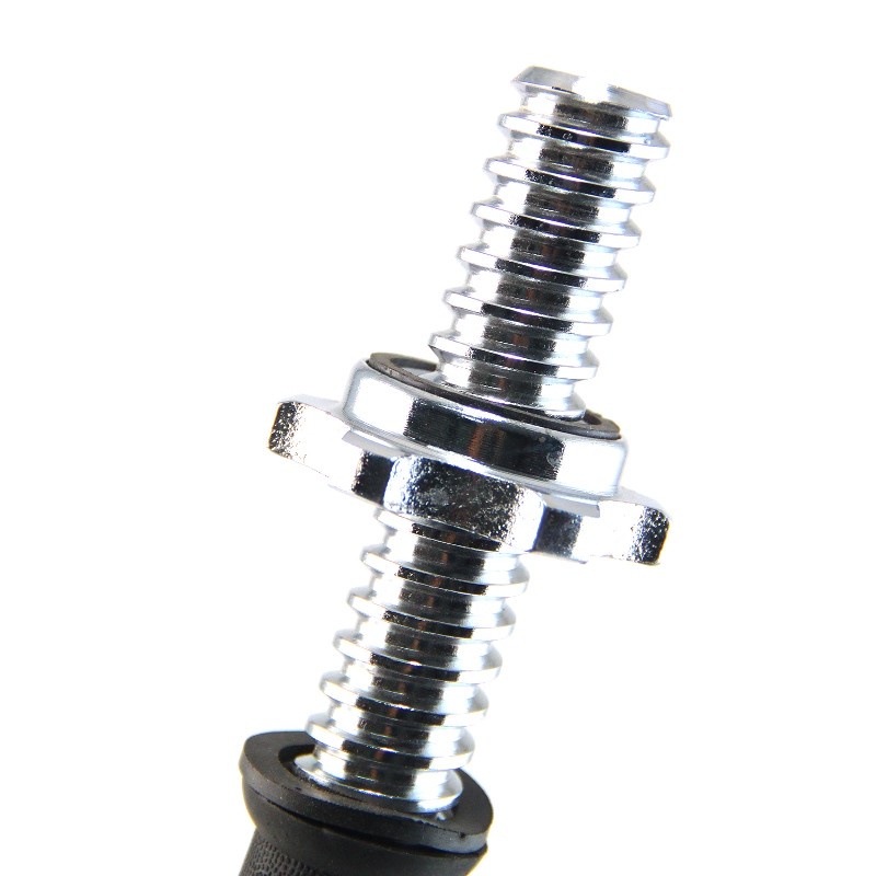 F631 Dumbell Bar / Handle Dumbell / Pengunci Barbel Dumbbel Kettlebell - Hitam