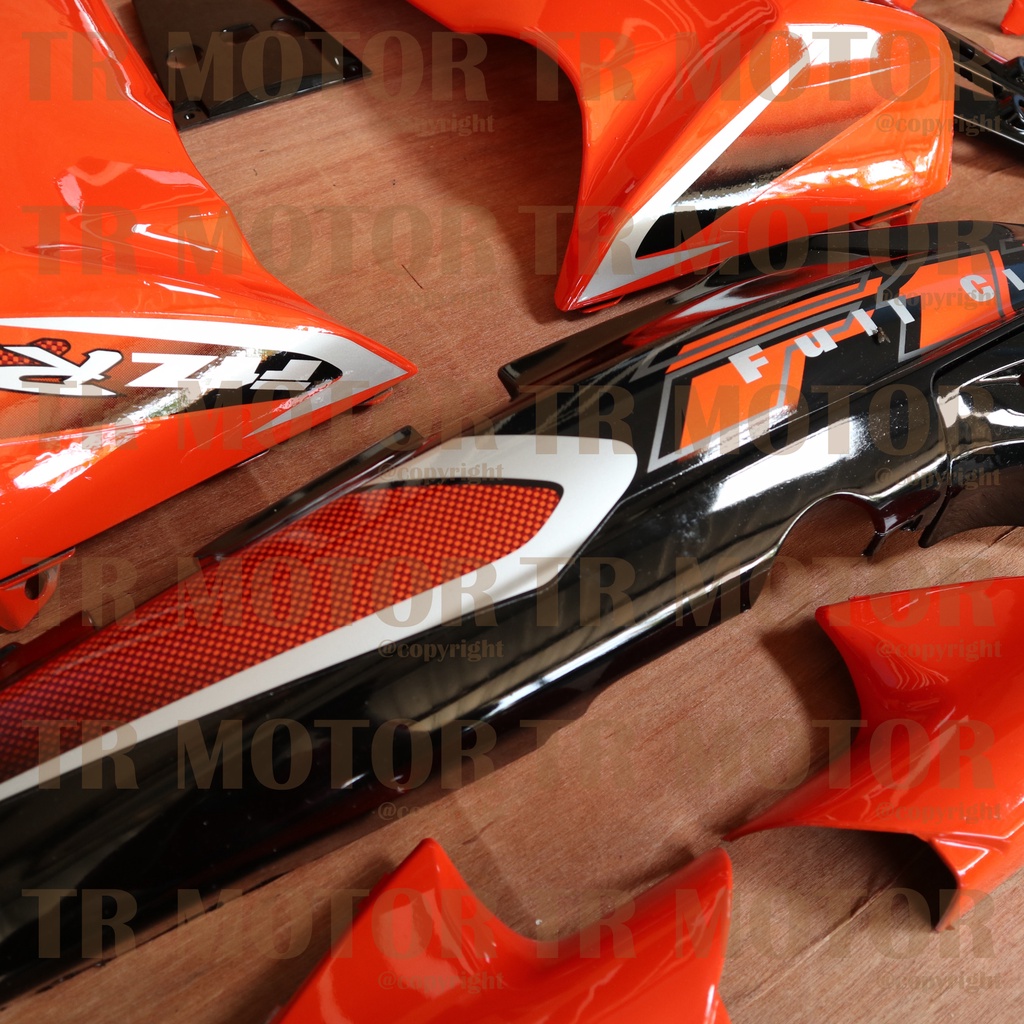 Cover Body Fizr F1zr Full Clutch Orange 2001 Full Set Halus Cover Bodi Yamaha Fiz r