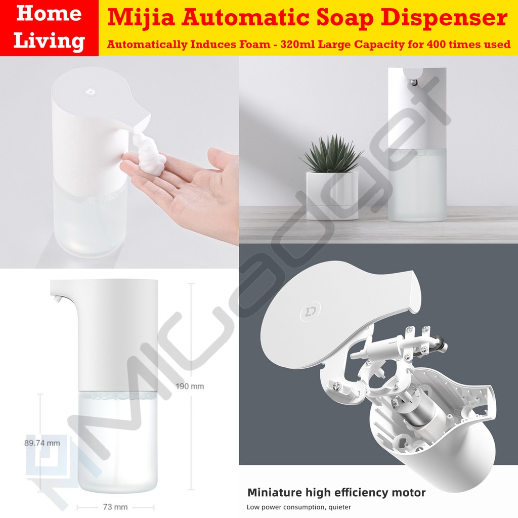 Mijia Automatic Soap Dispenser - Tempat Botol Sabun Otomatis