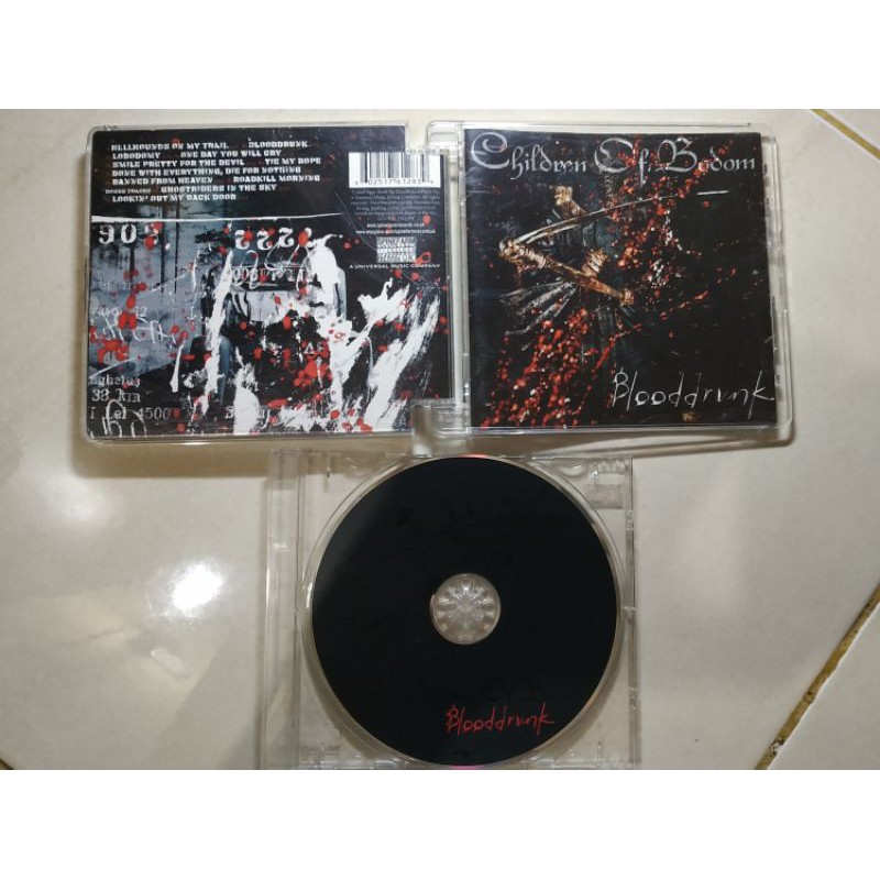 CD Audio Children of Bodom - Blooddrunk