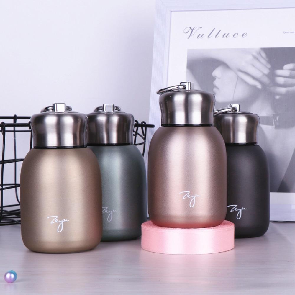 [Elegan] Termos Cangkir Portable Stainless Steel Travel Minuman Musim Dingin Starry Coffee Mug