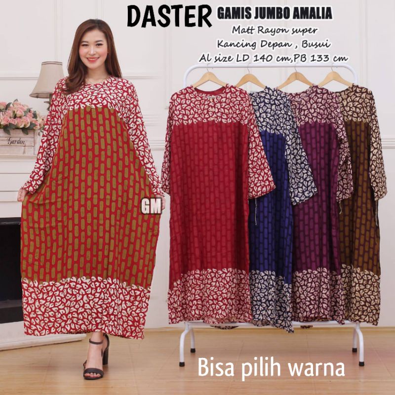 Gamis Murah Baju Muslim Wanita Gamis Jumbo Syari Batik Pekalongan Rayon Baju Batik Wanita Dewasa