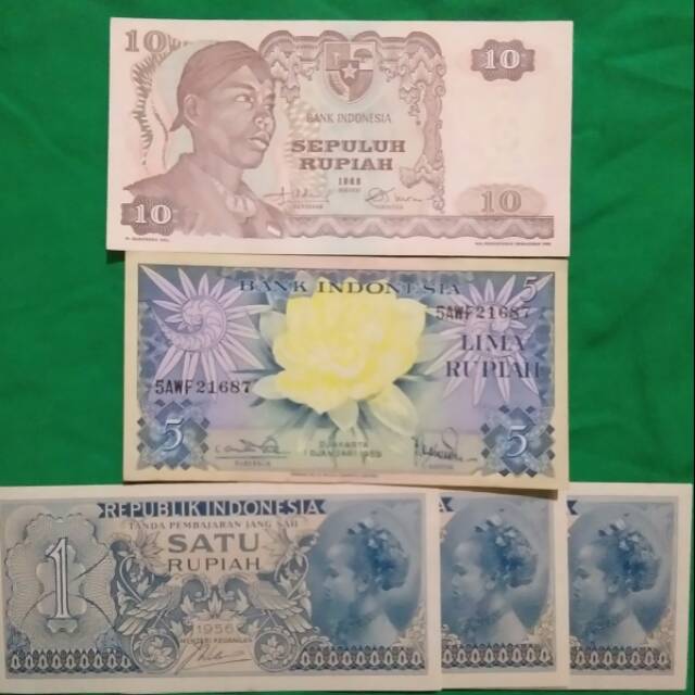UANG KUNO PAKET MAHAR 18 Rupiah