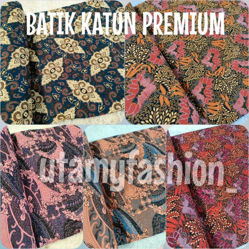 KAIN BATIK KATUN PREMIUM BATIK KATUN ORI