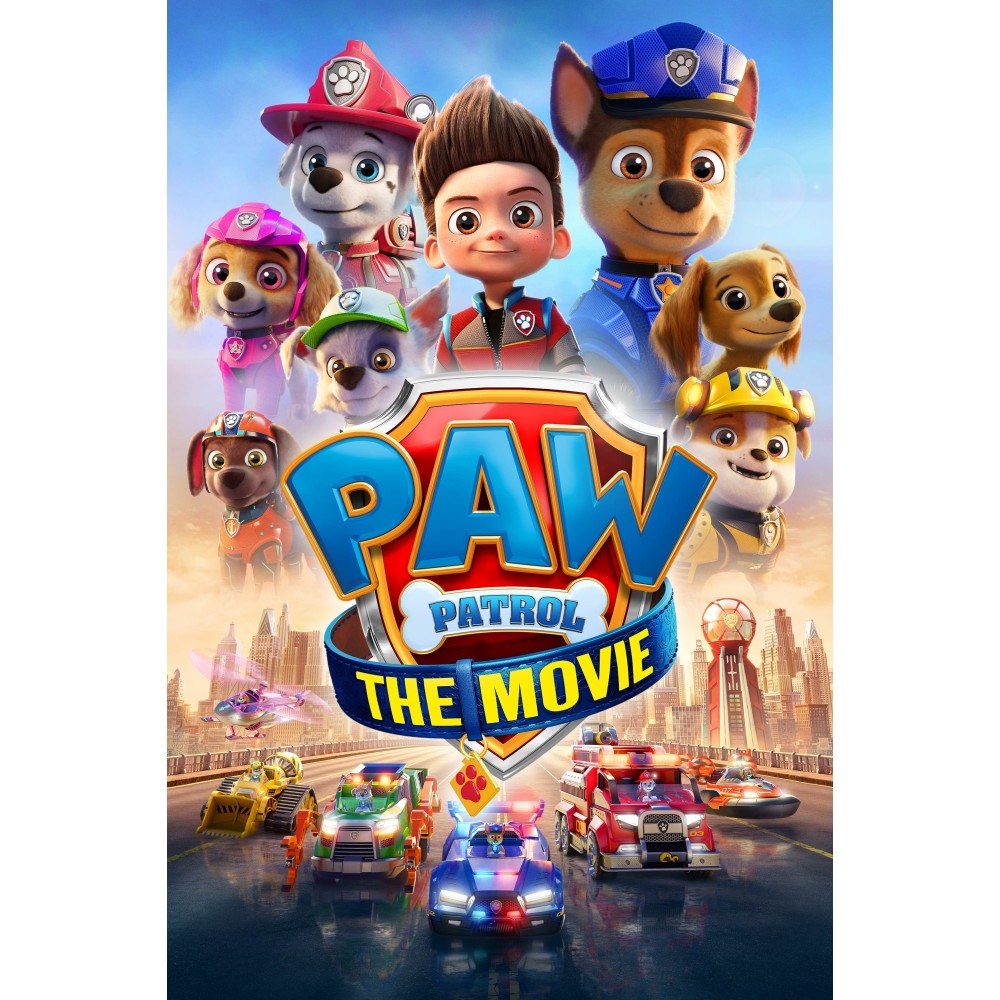Kaset Animasi DVD: PAW Patrol: The Movie (2021)
