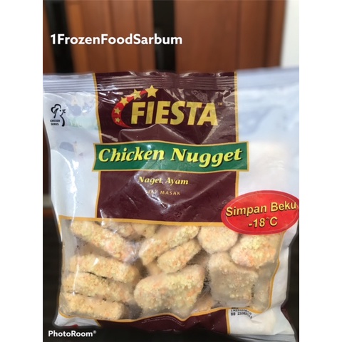 

Promo!! Fiesta Chicken Nugget 500gr - Naget Ayam Fiesta