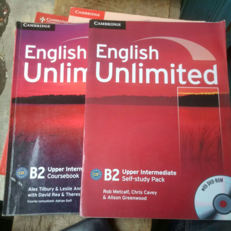 ENGLISH UNLIMITED B2 CAMBRIDGE LENGKAP CD BARU
