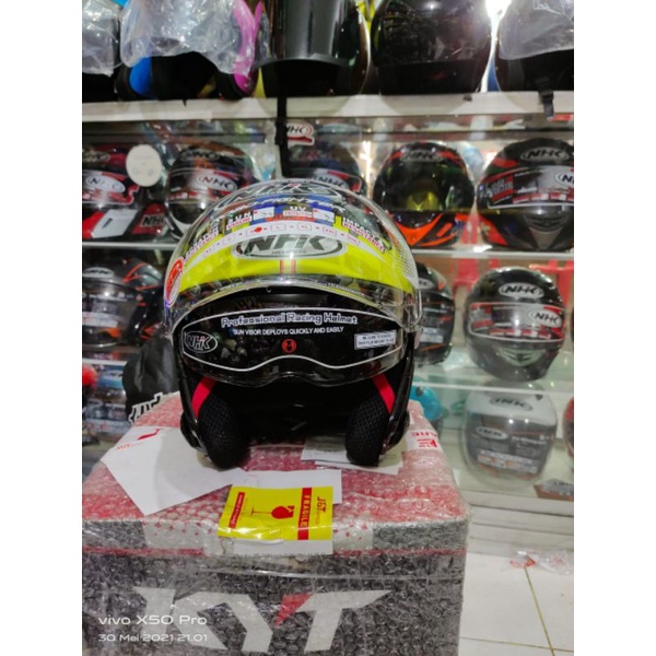 HELM NHK GLADIATOR DOUBLE VISOR