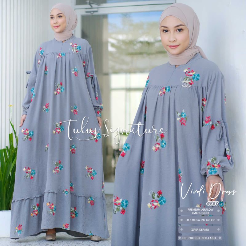 (NEW)GAMIS DRESS OOTD//VIVOLI MAXY BY TULUS SIGNATURE