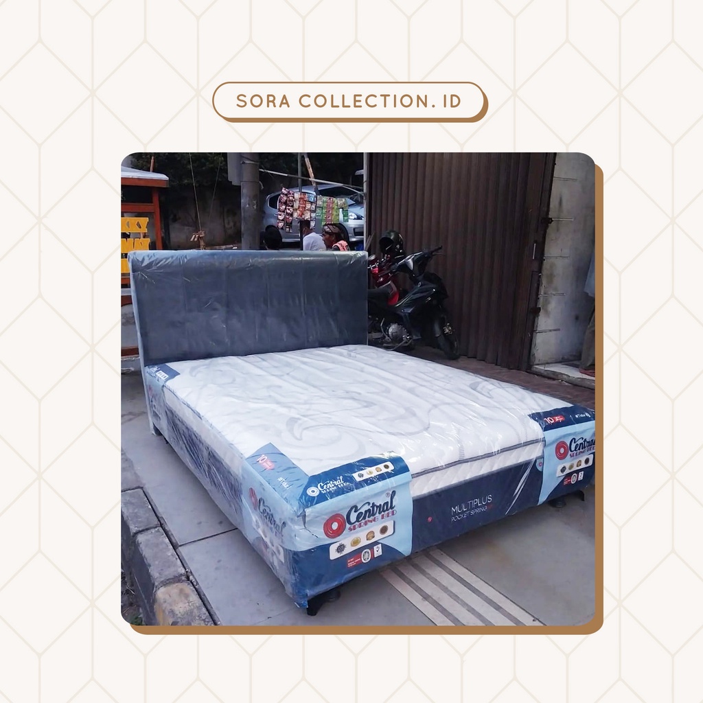 Springbed Central Multi Plus Pocket Spring Ukuran 160x200 cm
