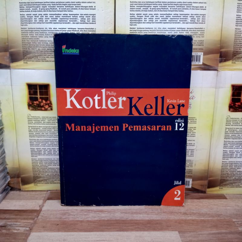 

BUKU ORIGINAL - MANAJEMEN PEMASARAN EDISI 12 JILID 2