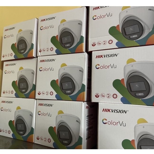 Camera cctv hikvision full color + mic audio 5mp DS-2CE70KF0T-MFS // DS-2CE10KF0T-FS