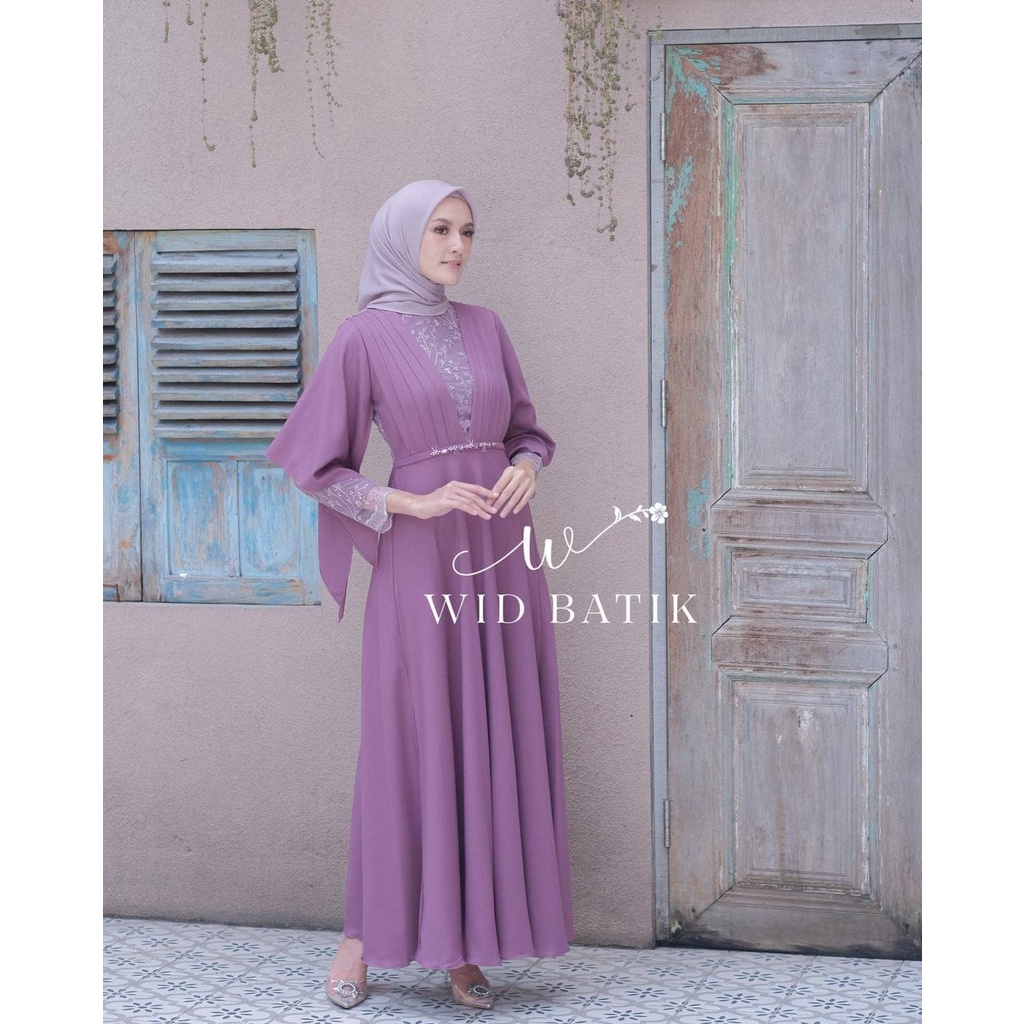 [Bisa COD] GAMIS BRUKAT BROKAT MODERN BAHAN ADEM AMENA | DRESS KONDANGAN KUALITAS PREMIUM KEKINIAN T