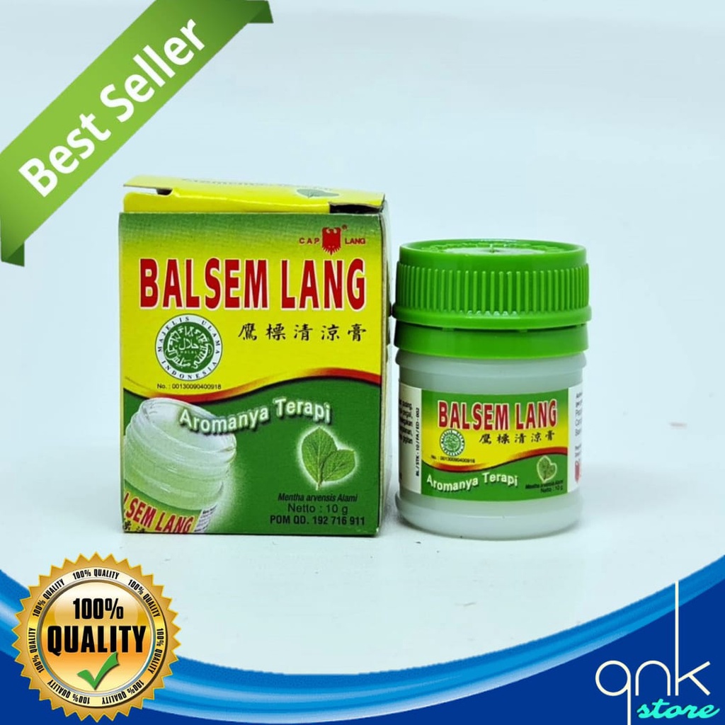 Balsem Lang 40gr Balsem Caplang Balsem Pereda Nyeri Otot 40gr