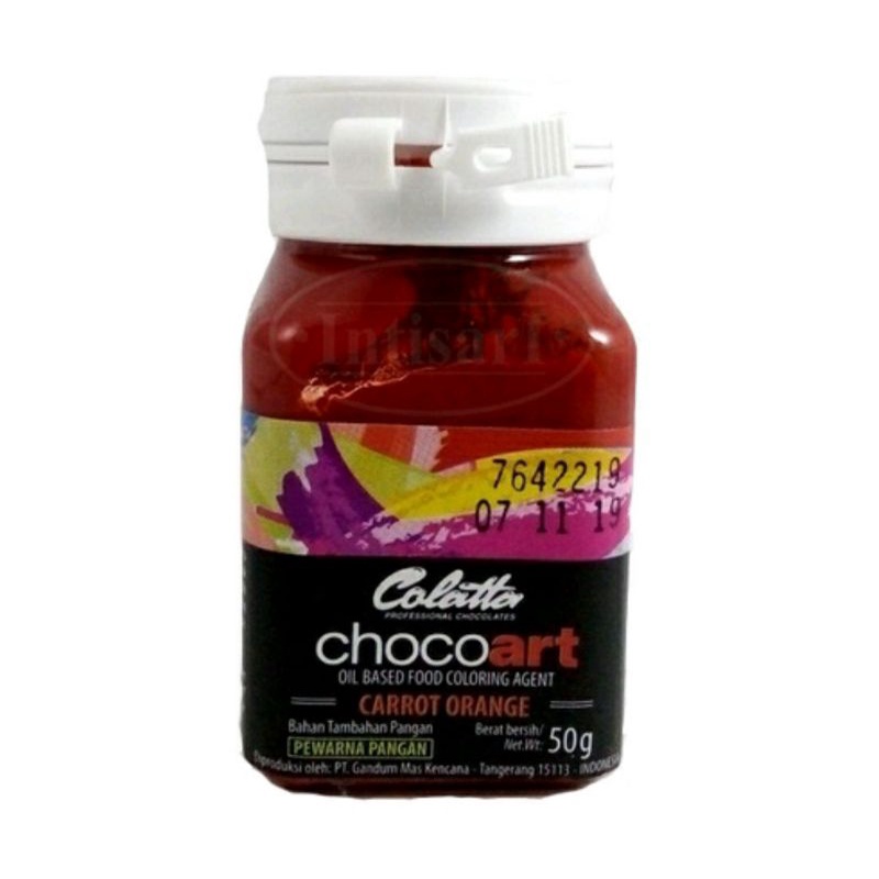 

Colatta Chocoart Pewarna Makanan Choco Art Carrot Orange 50 gr