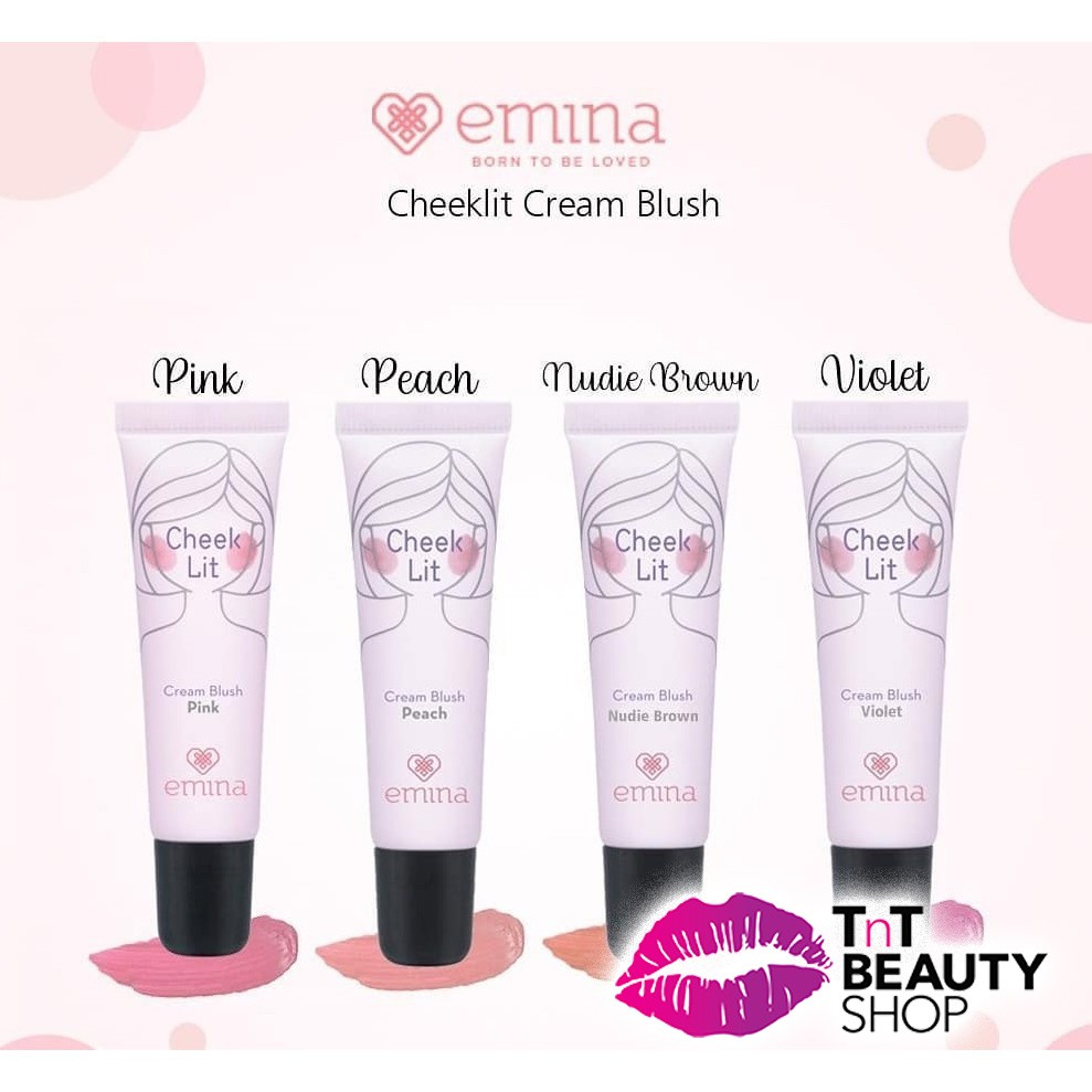  Warna Baru Emina Cheeklit Cream Blush Shopee Indonesia