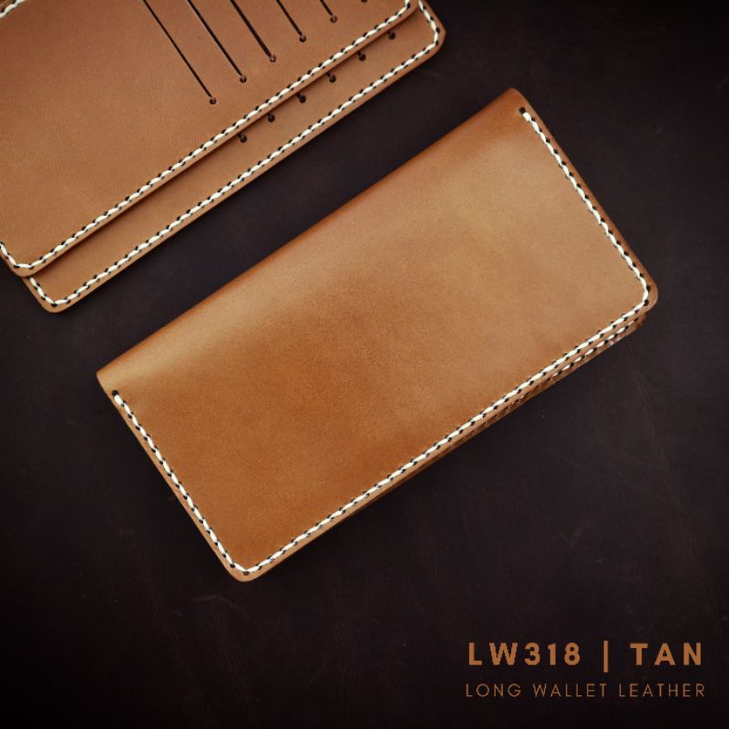 Dompet Pria Kulit Asli / Dompet Panjang / Dompet Kulit Panjang Pria Original Handmade