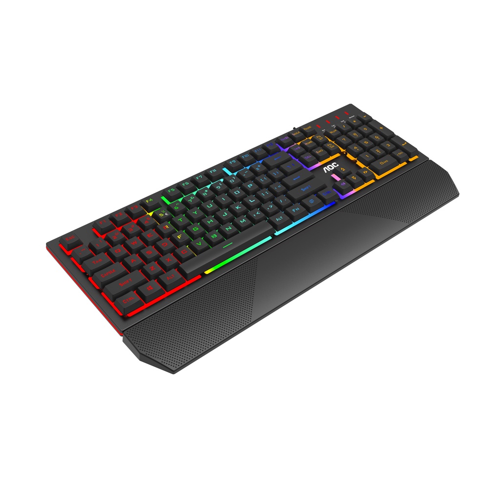 AOC GK200 Rainbow Membrane - Gaming Keyboard