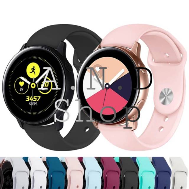 SAMSUNG GALAXY WATCH ACTIVE 1 SM R500 STRAP WATCH BAND POLOS TALI JAM TANGAN SMARTWATCH ACC