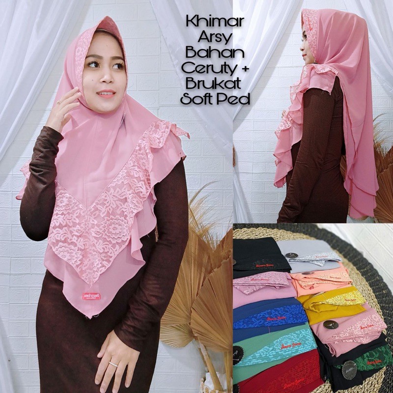 JILBAB INSTAN CERUTI by Daura Gama / KHIMAR CERUTI